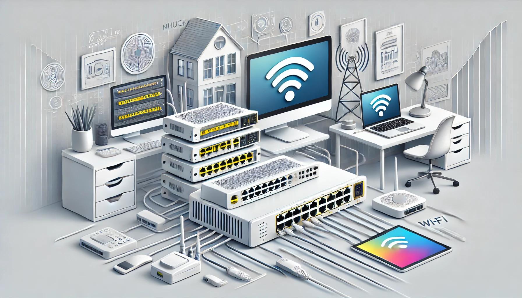 Introduction to Network Hubs, Switches, and Routers - Tecbound Technology